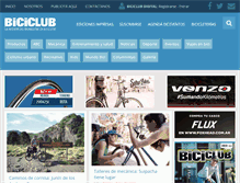 Tablet Screenshot of biciclub.com